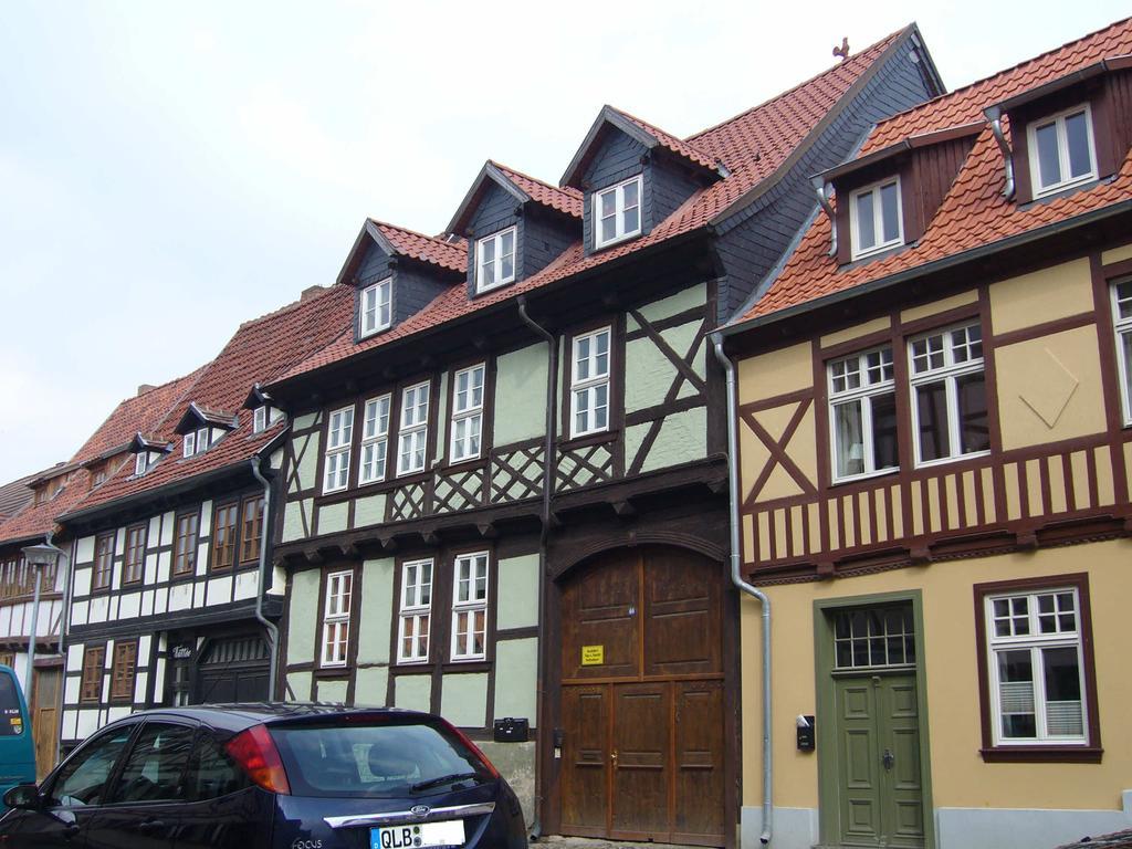 Ferienwohnungen Im Fachwerkhaus Кведлинбург Экстерьер фото